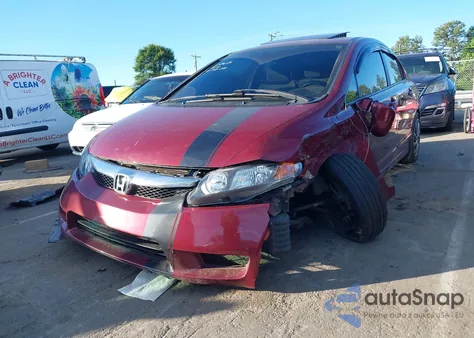 2010 Honda Civic Lx z USA, uszkodzony, nr VIN 2HGFA1F59AH538615